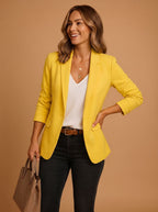 Women's Tailored Notch-Lapel Blazer