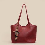 Women's Vegan Leather Shoulder Tote