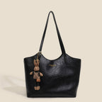 Women's Vegan Leather Shoulder Tote