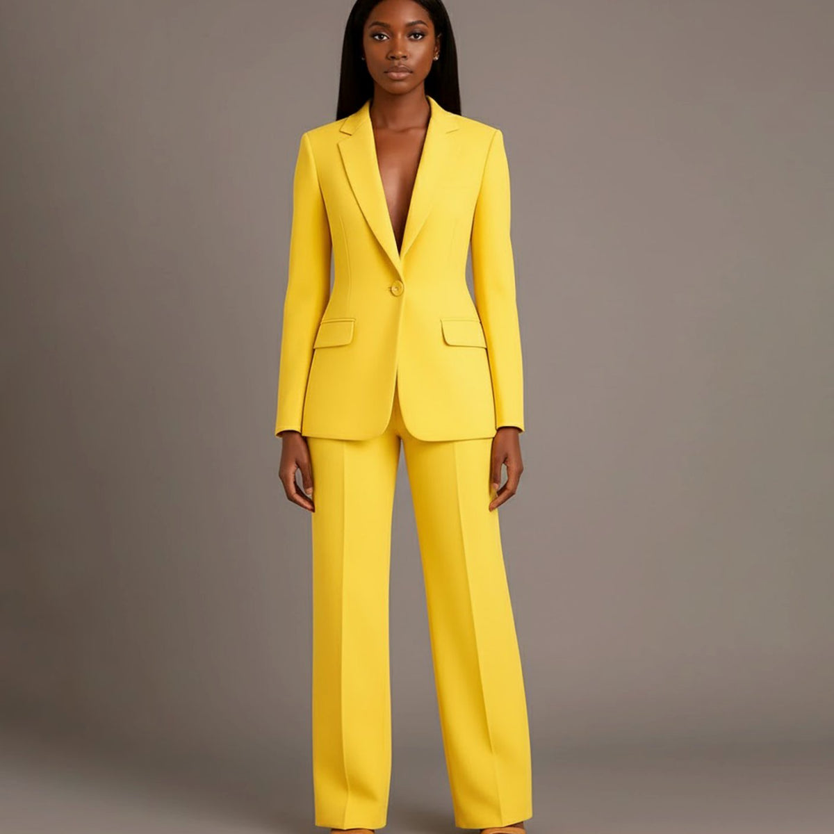 Women's Tailored Blazer Trouser Set
