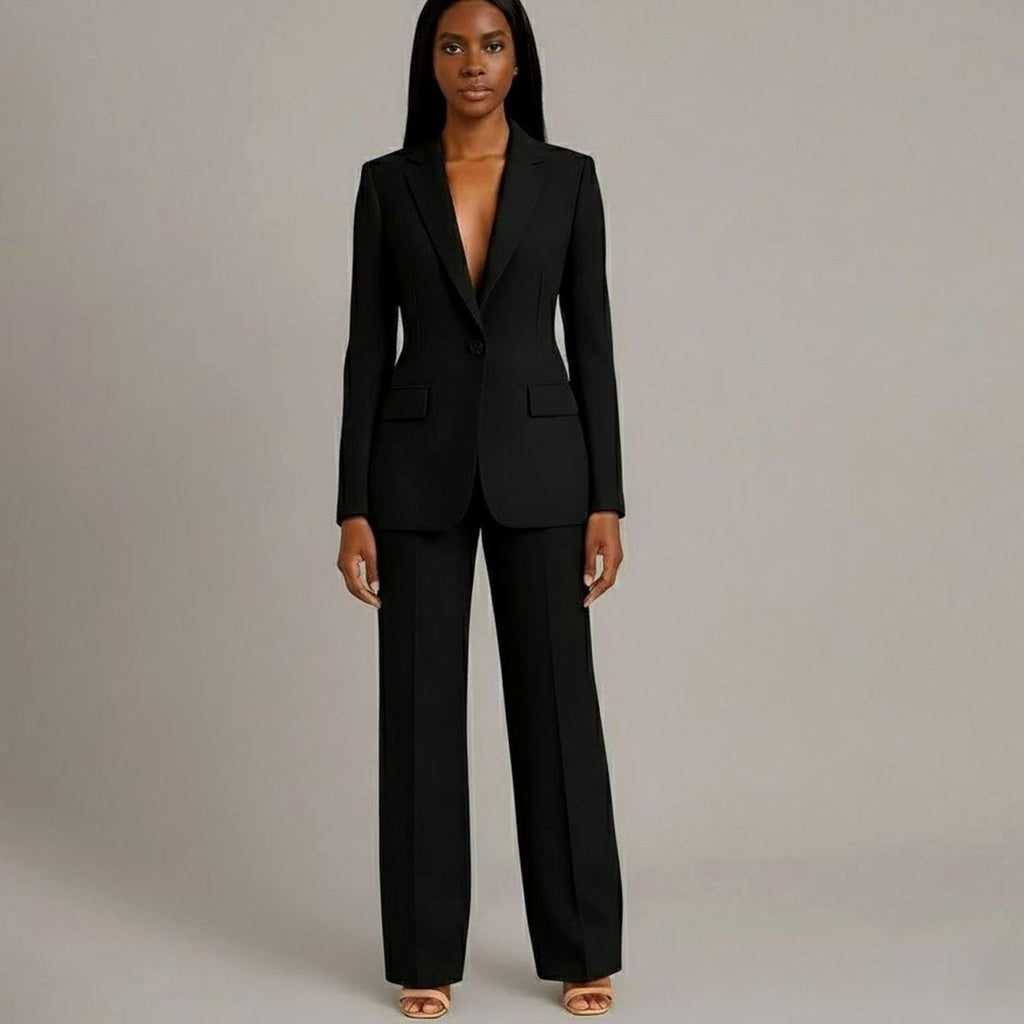 Women's Tailored Blazer Trouser Set