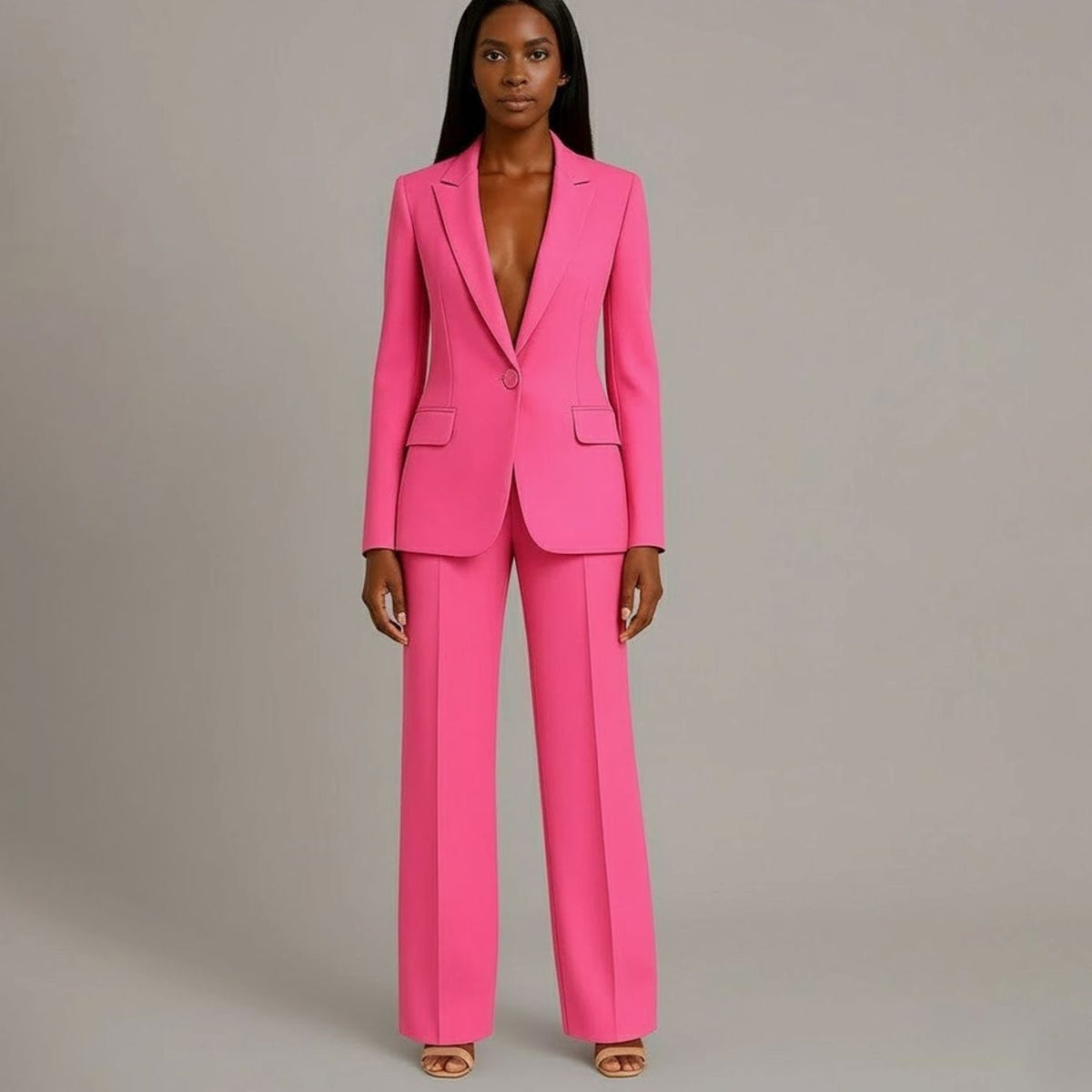 Women's Tailored Blazer Trouser Set