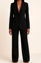 Women's Tailored Wide-Leg Trouser Suit
