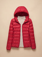 Women's Quilted Hooded Winter Coat