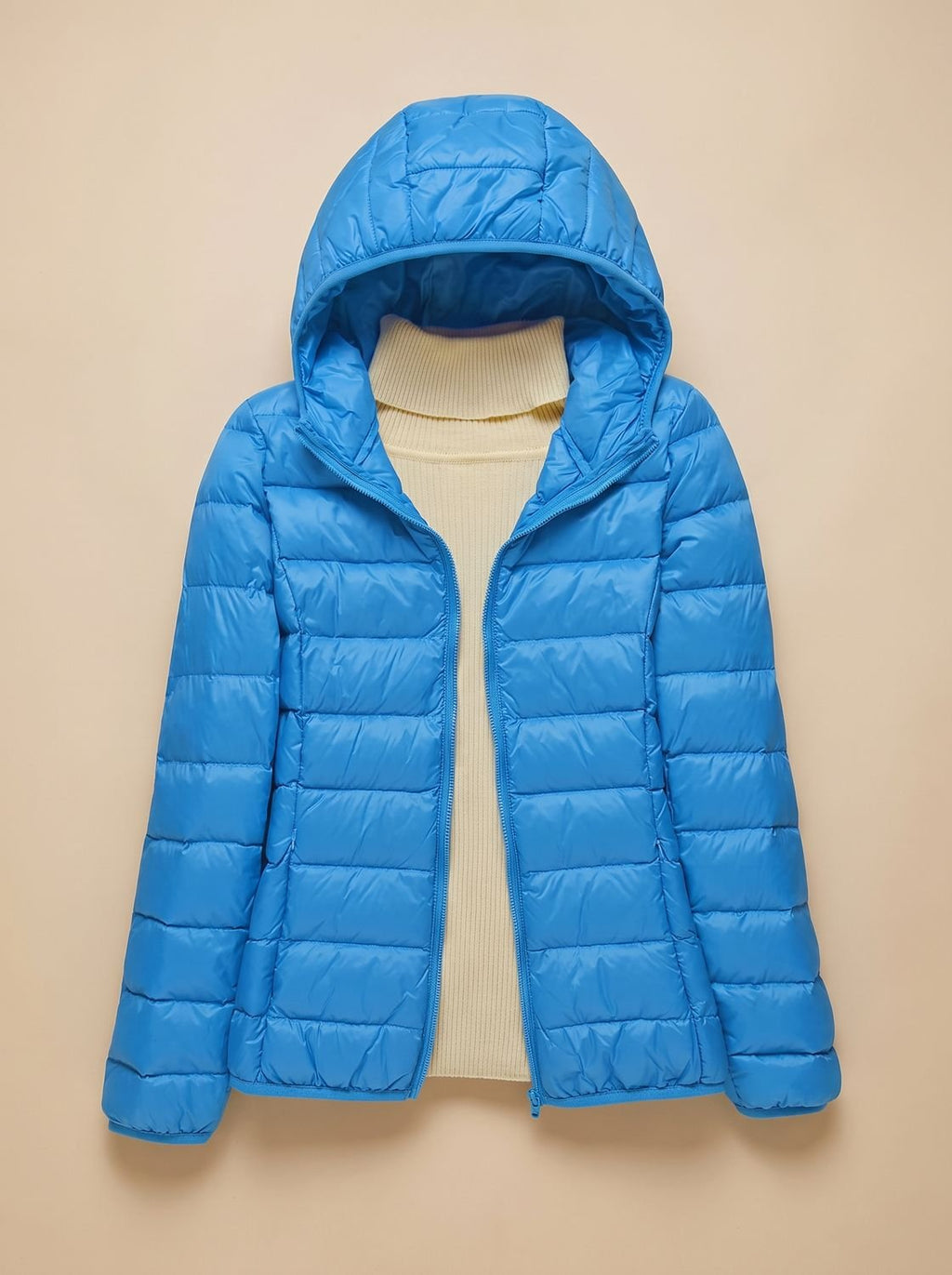 Women's Quilted Hooded Winter Coat