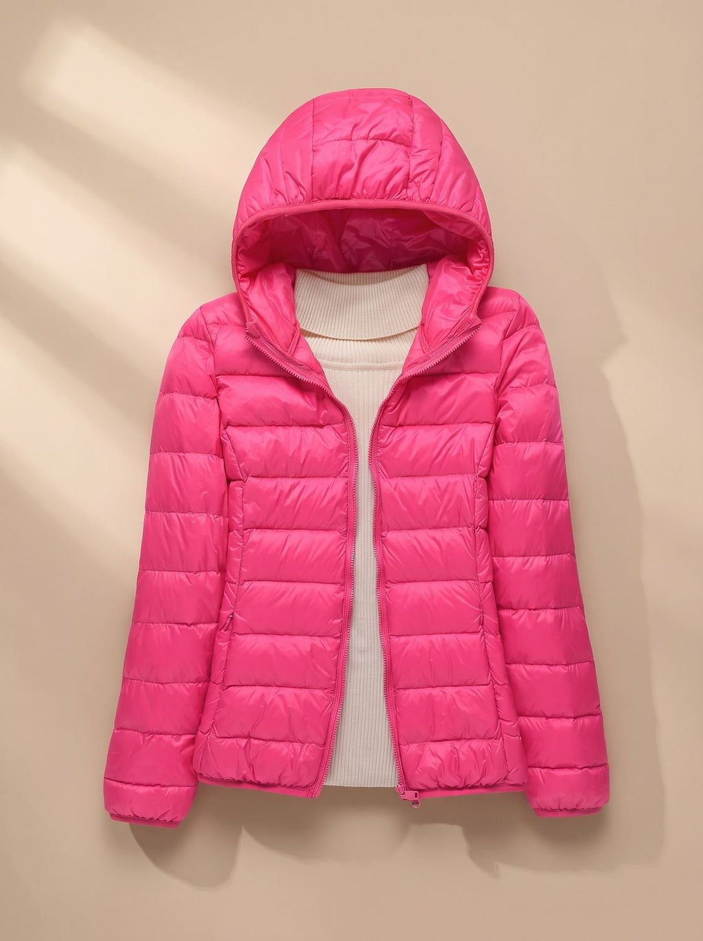 Women's Quilted Hooded Winter Coat