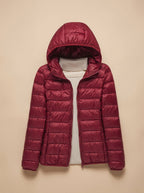 Women's Quilted Hooded Winter Coat