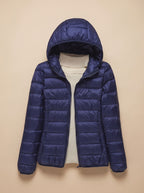 Women's Quilted Hooded Winter Coat