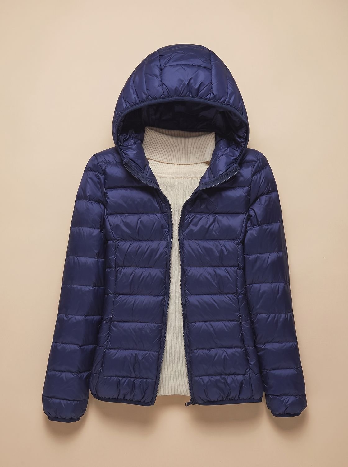 Women's Quilted Hooded Winter Coat