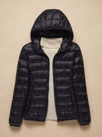 Women's Quilted Hooded Winter Coat