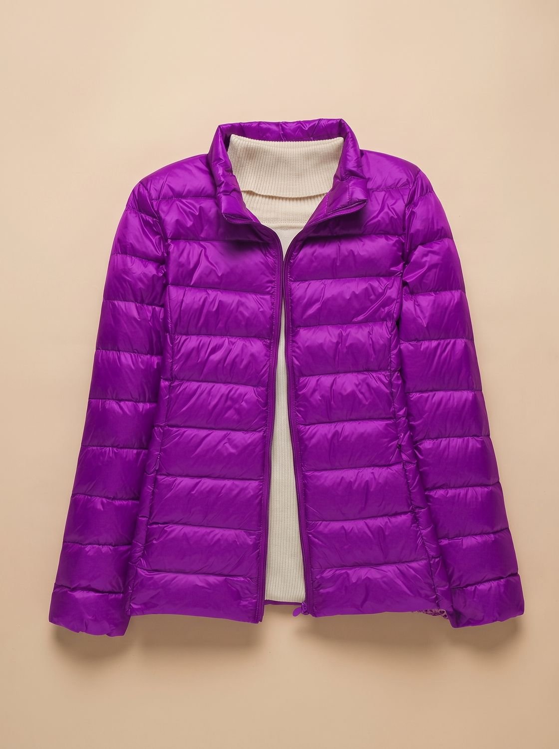 Women's Quilted Hooded Winter Coat