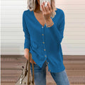 Women's Knit V-Neck Cardigan