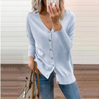 Women's Knit V-Neck Cardigan