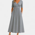 Women's Empire-Waist Midi Dress