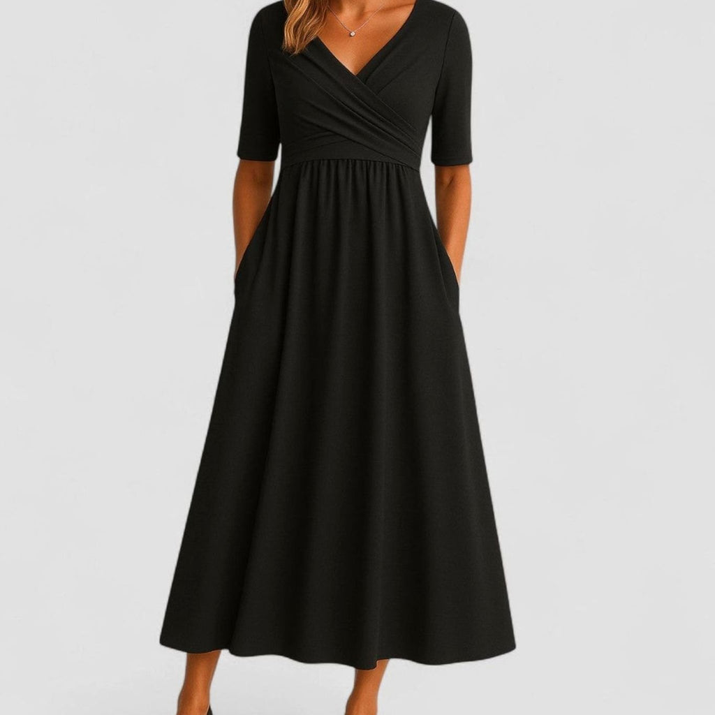 Women's Empire-Waist Midi Dress