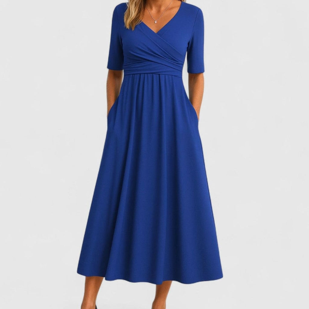 Women's Empire-Waist Midi Dress