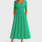 Women's Empire-Waist Midi Dress