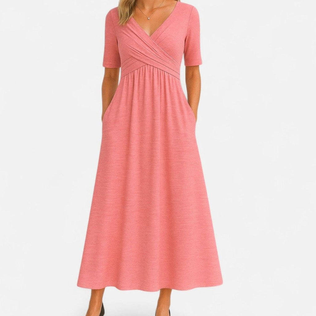 Women's Empire-Waist Midi Dress