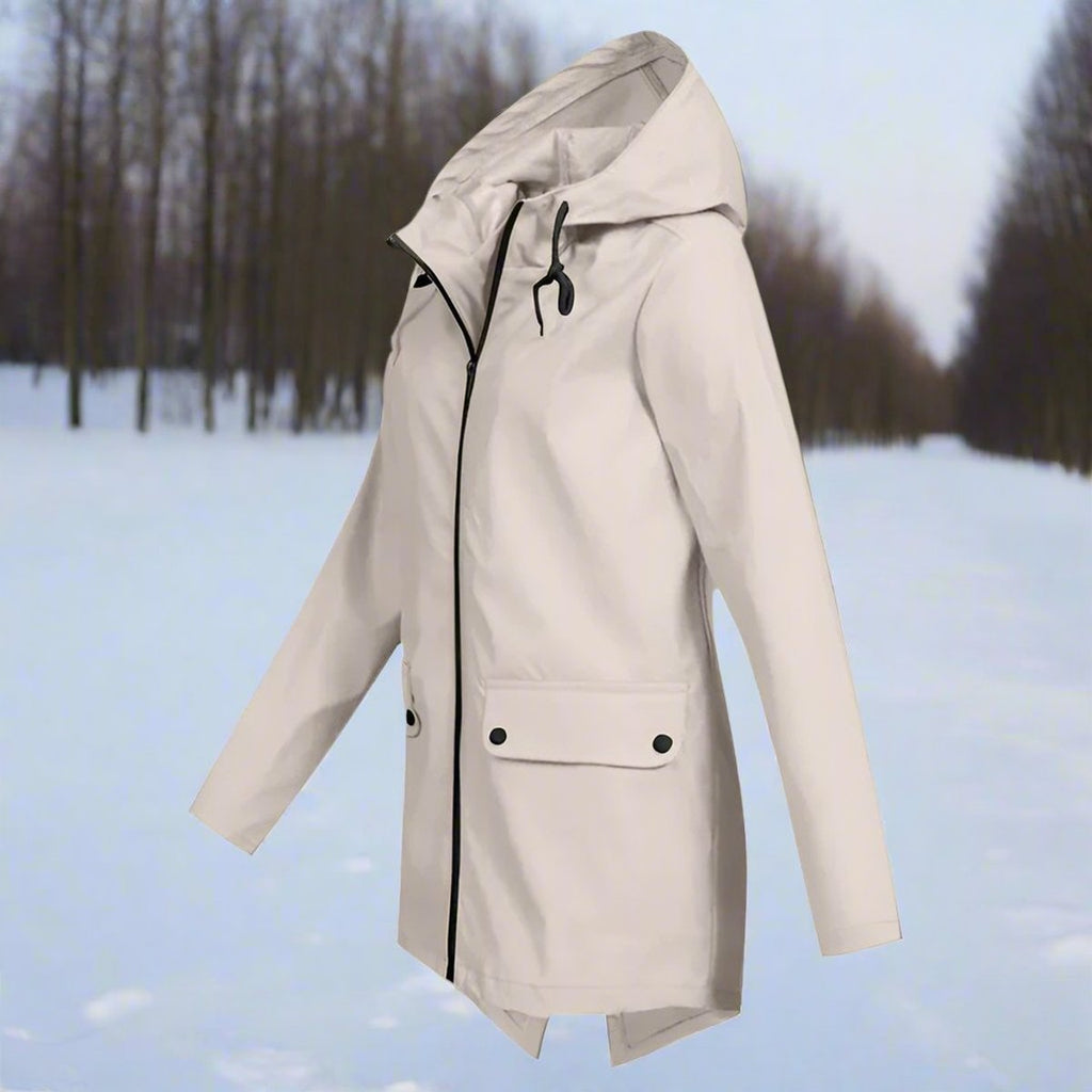 Women's Hooded Waterproof Rain Jacket