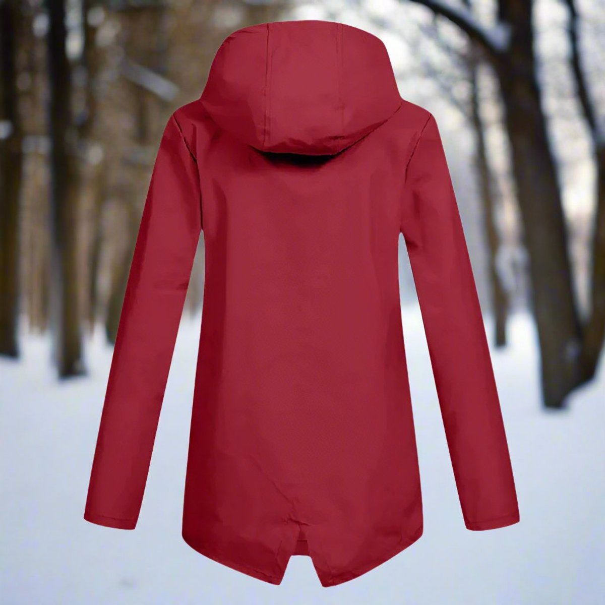 Women's Hooded Waterproof Rain Jacket