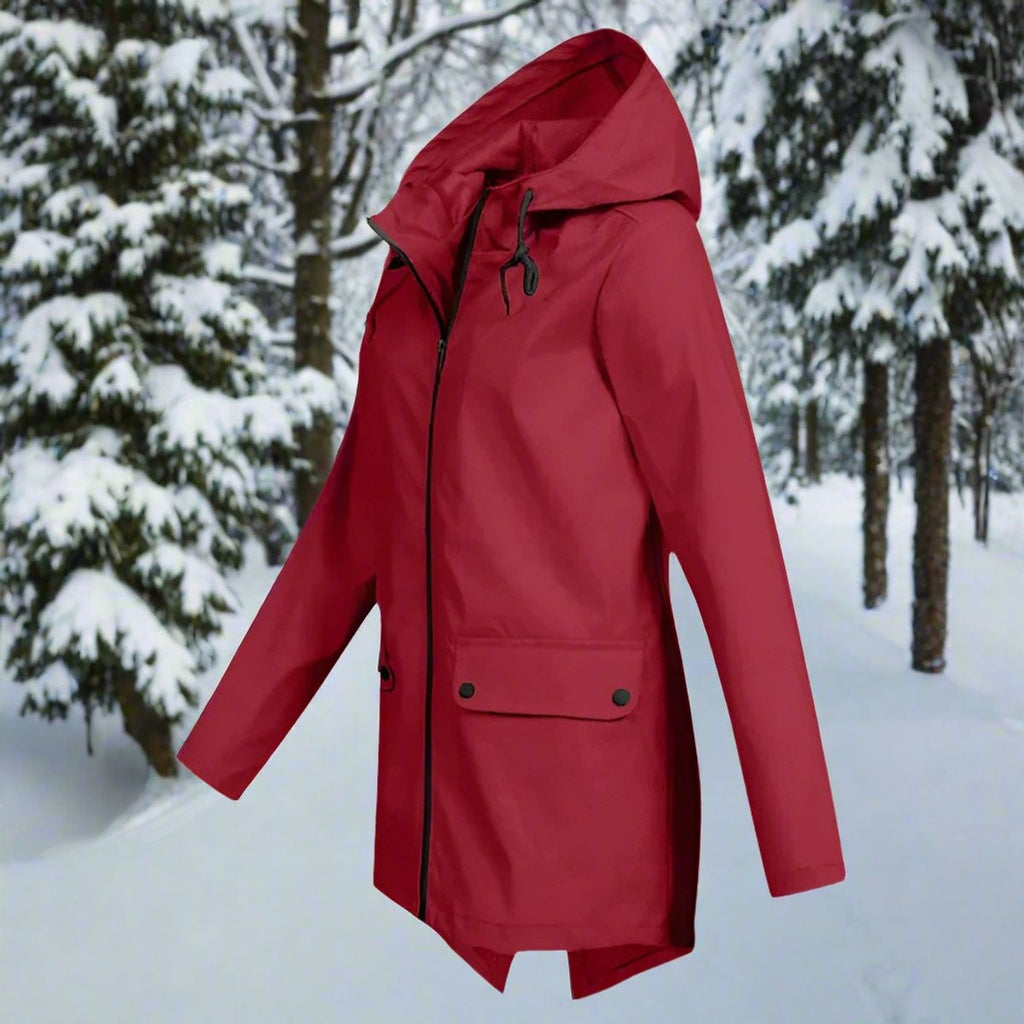 Women's Hooded Waterproof Rain Jacket