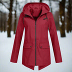 Women's Hooded Waterproof Rain Jacket