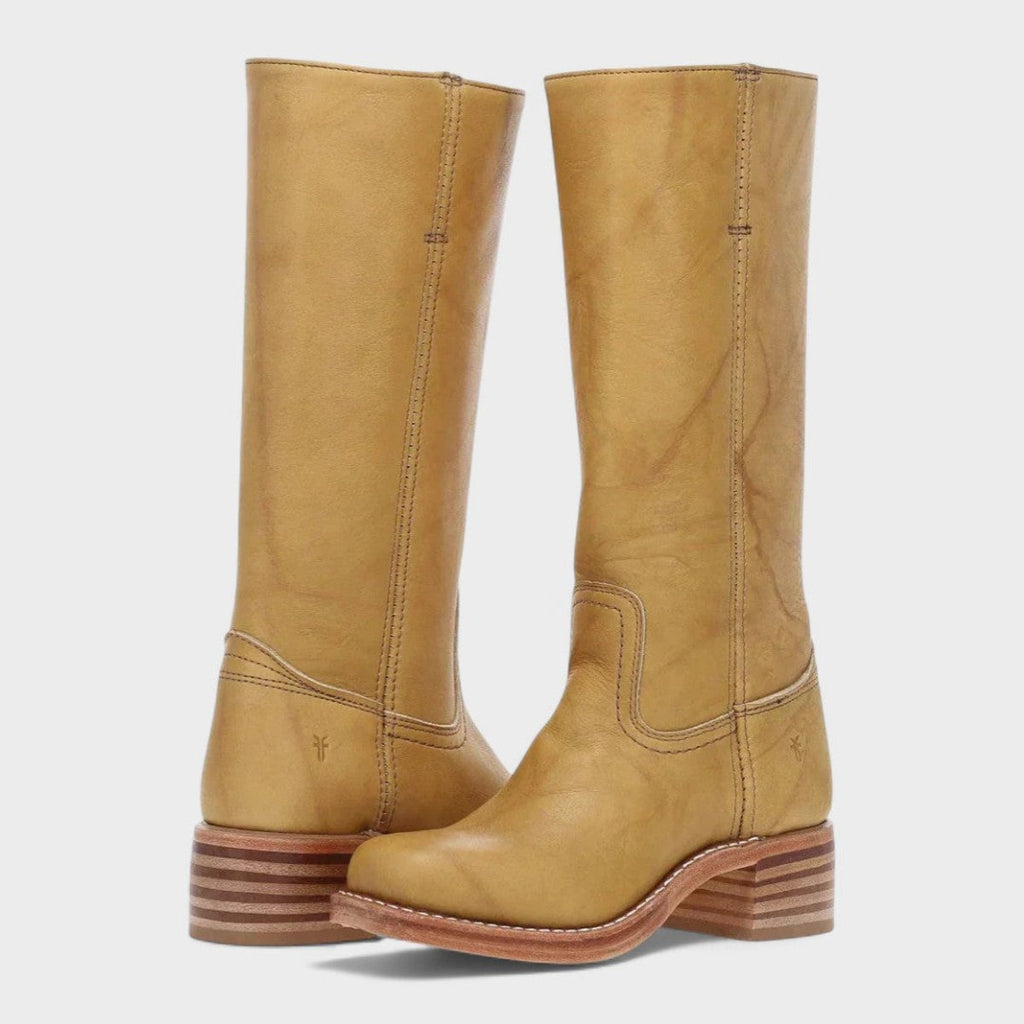 Women's Leather Western Knee Boots