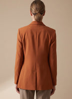 Women's Wide Leg Blazer Suit Set