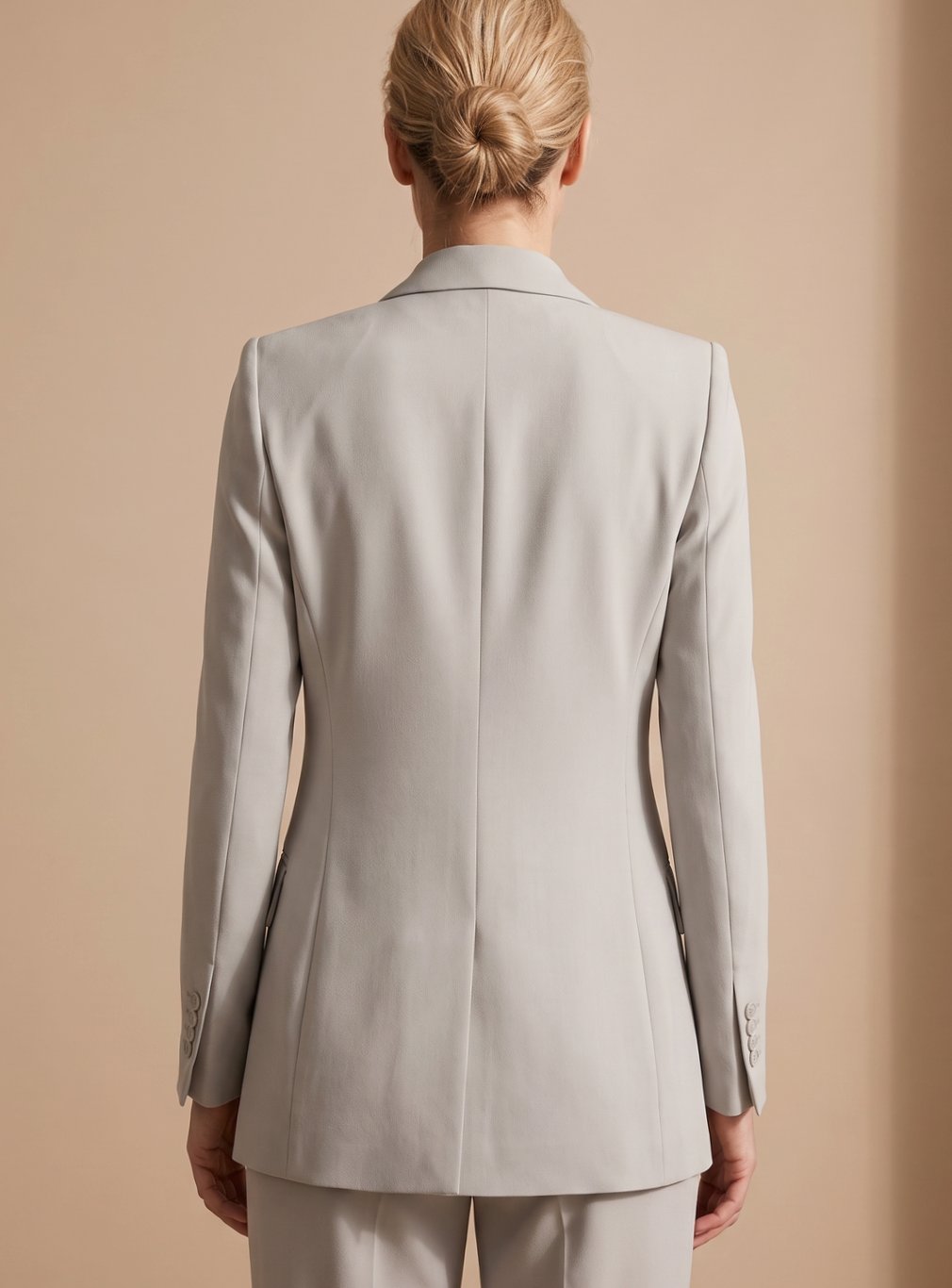 Women's Wide Leg Blazer Suit Set