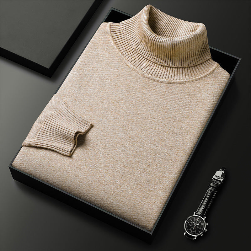 Men's Knit Roll Neck Jumper